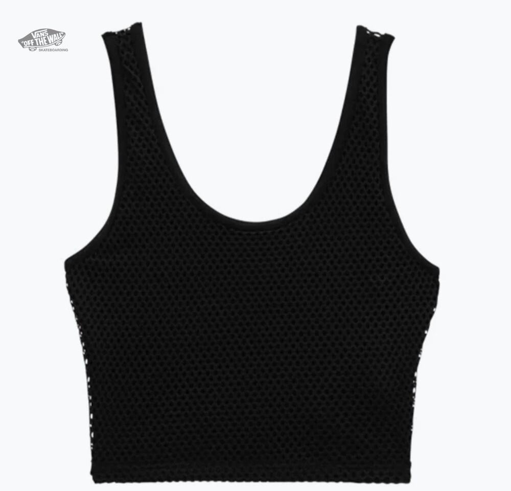VANS LIZZIE ARMANTO KNIT TANK - BLACK Medium (AS12)